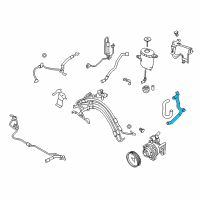 OEM 2012 BMW 650i Suction Hose Diagram - 32-41-6-850-666