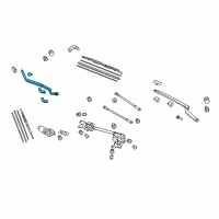 OEM 2011 Acura RL Arm, Windshield Wiper (Passenger Side) Diagram - 76610-SJA-A01