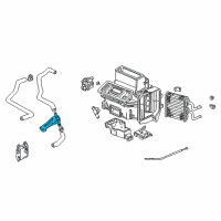 OEM 2002 Acura CL Valve Assembly, Water Diagram - 79710-S0K-A01