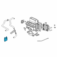 OEM Acura CL Motor Assembly, Fresh/Recirculating Diagram - 79350-S0K-A01