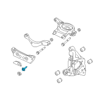 OEM Nissan Leaf Bolt Diagram - 56280-JA00C