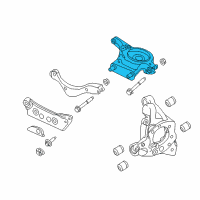 OEM 2018 Nissan Maxima Link Complete, Rear Suspension Diagram - 551B1-3TA0D