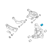 OEM 2021 Nissan Altima Bush-Panhard Rod Diagram - 55135-4RA0B