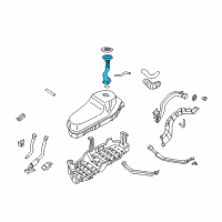 OEM 2000 Infiniti QX4 Fuel Gauge Sending Unit Diagram - 25060-2W610