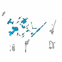 OEM 2003 Toyota Tacoma Upper Shaft Diagram - 45210-60121