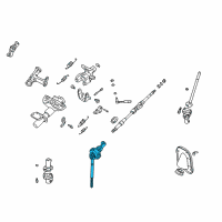 OEM 2002 Toyota Tacoma Lower Joint Assembly Diagram - 45290-35040