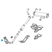 OEM 2022 Jeep Cherokee Gasket-Exhaust Diagram - 68224177AA