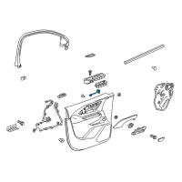 OEM Chevrolet Traverse Led Lamp Diagram - 13514045