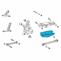 OEM Cadillac CT4 Cover Diagram - 22823592