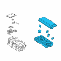 OEM Buick Fuse & Relay Box Diagram - 20831466