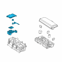 OEM Buick Regal BLOCK ASM-BAT DISTRIBUTION ENG COMPT FUSE Diagram - 84499606