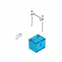 OEM 2006 Chevrolet Aveo Batteries Diagram - 88865315