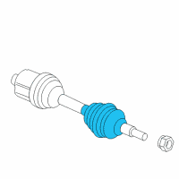 OEM Chevrolet HHR Outer Boot Diagram - 10360041