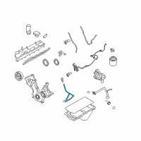 OEM 2009 Ford F-250 Super Duty Tube Assembly Diagram - 7C3Z-6754-A