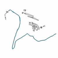 OEM 2021 Hyundai Kona Tube Diagram - 98952-J9000