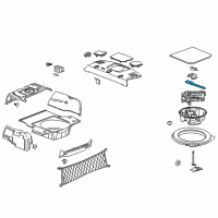 OEM Chevrolet Impala Limited Wrench Diagram - 25892315