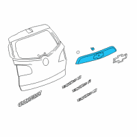 OEM Chevrolet Applique Diagram - 23267413