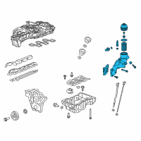 OEM Adapter Asm-Oil Filter (W/ Bypass Valve) Diagram - 12674917