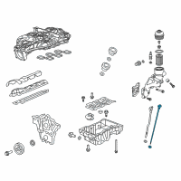 OEM 2020 Chevrolet Impala Dipstick Diagram - 12657038
