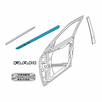 OEM 2019 Ram 3500 Front Door Diagram - 6QE28SZ0AC