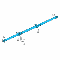 OEM 2020 Honda Ridgeline SHAFT, PROPELLER Diagram - 40100-T6Z-A02