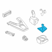 OEM 2013 BMW M5 Gearshift Knob, Leather, W/Cover/Illum. Diagram - 25-11-2-284-205