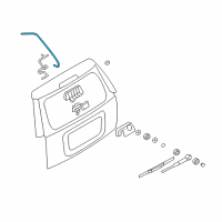 OEM Ford Explorer Hose Diagram - 1L2Z-17408-AA