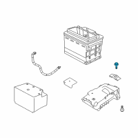 OEM 2020 Chevrolet Sonic Starter Stud Diagram - 55561930
