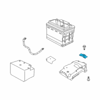 OEM Cadillac Hold Down Diagram - 90228223