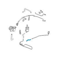 OEM Acura Hose, Oil Cooler Diagram - 53732-SEA-G02