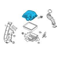 OEM Chevrolet Sonic Upper Cover Diagram - 95969692