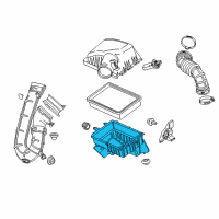 OEM Chevrolet Sonic Air Cleaner Body Diagram - 95920467