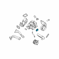 OEM 2005 Nissan Armada Actuator Assembly Diagram - 27743-7S000