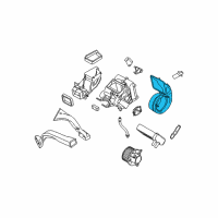 OEM 2009 Infiniti QX56 Case-Cooling Unit Diagram - 27416-ZM70A