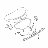 OEM BMW GAS PRESSURIZED SPRING F TRU Diagram - 51-24-7-437-675