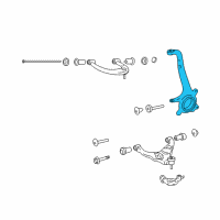 OEM 2016 Toyota 4Runner Knuckle Diagram - 43212-60240