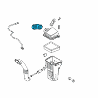 OEM Ford Fiesta Air Inlet Tube Diagram - BE8Z-9A624-A