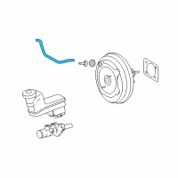 OEM 2009 Toyota Venza Hose Diagram - 44750-0T010