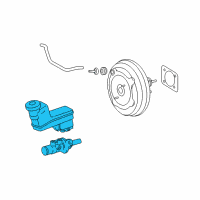 OEM 2012 Toyota Venza Master Cylinder Diagram - 47201-0T011