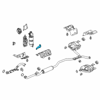 OEM 2022 Honda Civic Stay L, Converter Diagram - 11942-5AA-A00