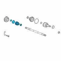 OEM 2020 Chevrolet Camaro Inner Boot Diagram - 84138226