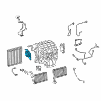 OEM 2018 Toyota Prius Prime Servo Diagram - 87106-47210