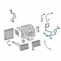 OEM 2020 Toyota Prius Prime Harness Diagram - 82212-47040