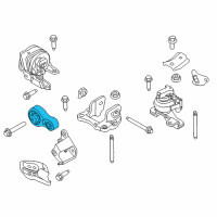 OEM 2014 Ford Edge Torque Arm Diagram - DT4Z-6068-A