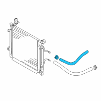 OEM Kia Optima Hose Assembly-Oil COOLIN Diagram - 25420C1100