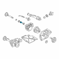 OEM 1989 GMC S15 Jimmy Front Drive Axle Clutch Shaft Diagram - 26042726