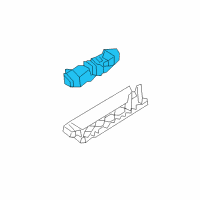 OEM 2005 BMW Z4 Bulb Diagram - 63-21-7-160-805