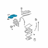 OEM 2002 Mercury Mountaineer Intake Manifold Diagram - 1L2Z-9424-CA