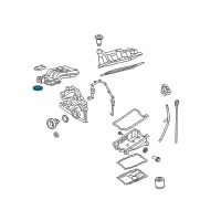 OEM 2007 Mercury Mountaineer Manifold Gasket Diagram - 5L2Z-9461-AA