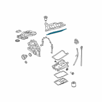 OEM 2000 Ford Ranger Valve Cover Gasket Diagram - 1L2Z-6584-AA